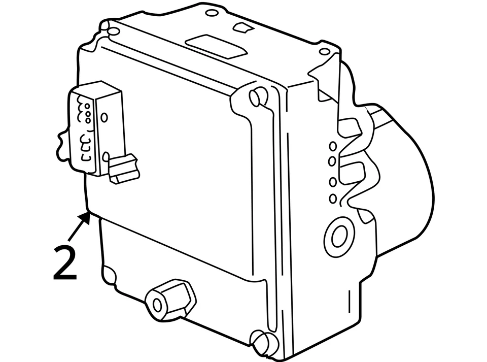 Conjunto de piezas de freno antibloqueo bomba ABS para 94-95 BMW 525i 27731925 Foto 4 de 4