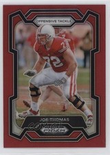2024 Panini Prizm Draft Picks Red Prizm 197/299 Joe Thomas #28 HOF 0wc9