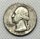 1942-S 25C Washington Quarter
