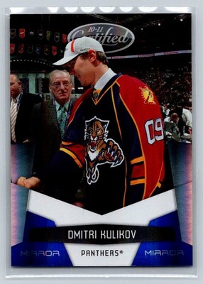 2010-11 Panini Certified Mirror Blue Dmitry Kulikov 009/100 Florida Panthers #64