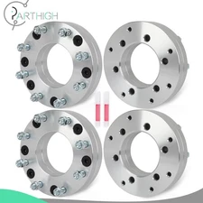 For Chevy 6x5.5 Convert to 8x170 Ford Wheels (4) 2" Thick Wheel Adapters 14x1.5