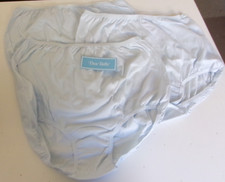 3 Dixie Belle by Velrose Cotton Briefs 100 Cotton Blue Size 8 Style 410