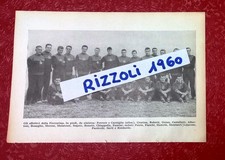 FIORENTINA PAGINA RITAGLIO ALMANACCO RIZZOLI 1960 HAMRIN ALBERTOSI MONTUORI