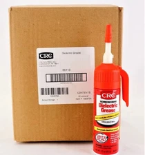 12 Pack Genuine CRC 05113 Technician Grade Diellectric Grease 3.3oz Case