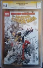 cgc 9.8 Amazing Spider-Man #555 Signed by Stan Lee