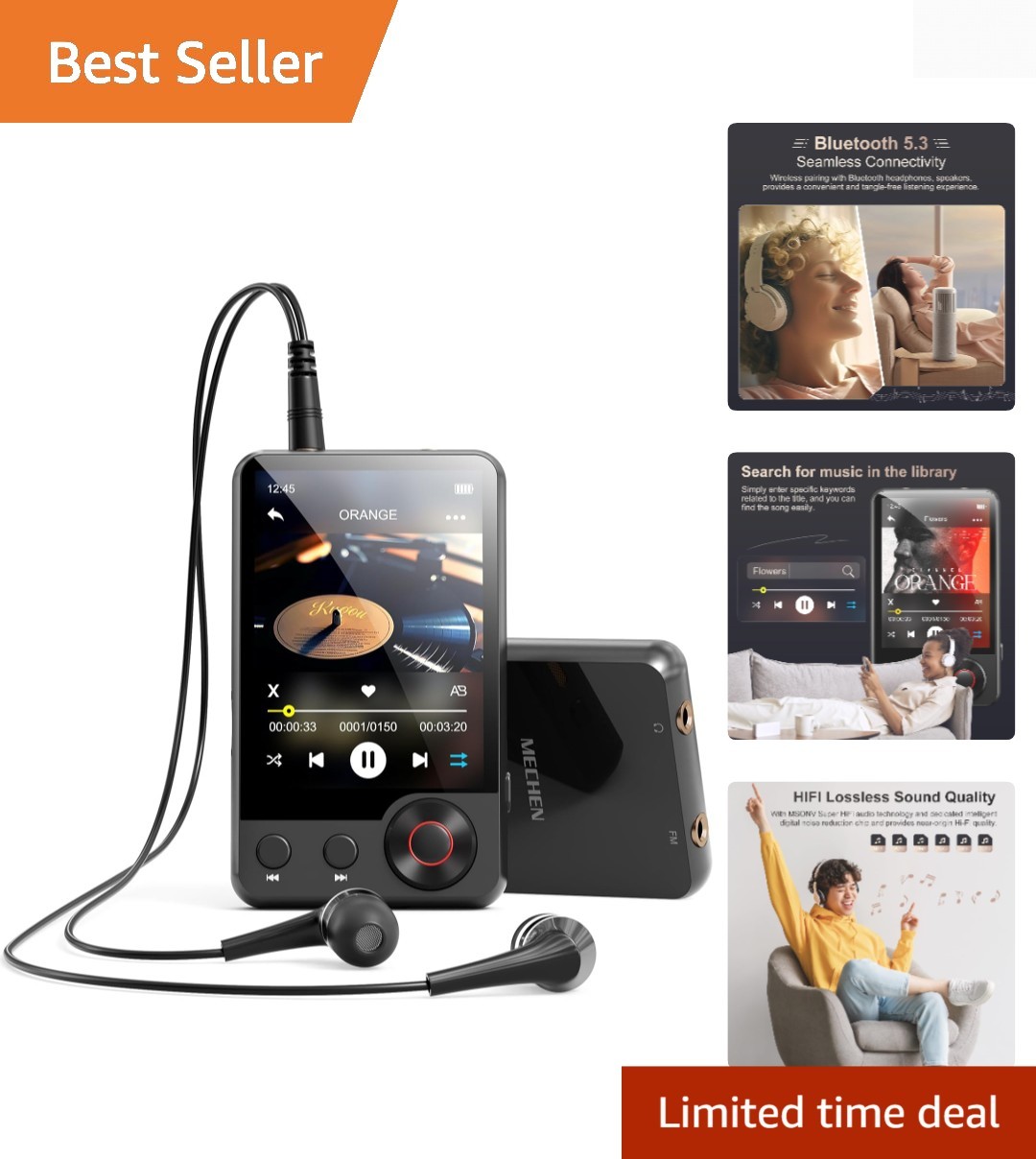 With Bluetooth And Multiple Functions