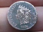 1876 Indian Head One Cent Penny- About Good Details