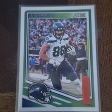 2024 Panini Score Football AJ Barner #82 Seattle Seahawks Base