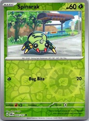 Spinarak 004/167 Twilight Masquerade Reverse Holo Common