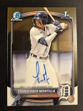 2025 Bowman Chrome Autographs #CPA-FM Franyerber Montilla 1st Prospect Auto