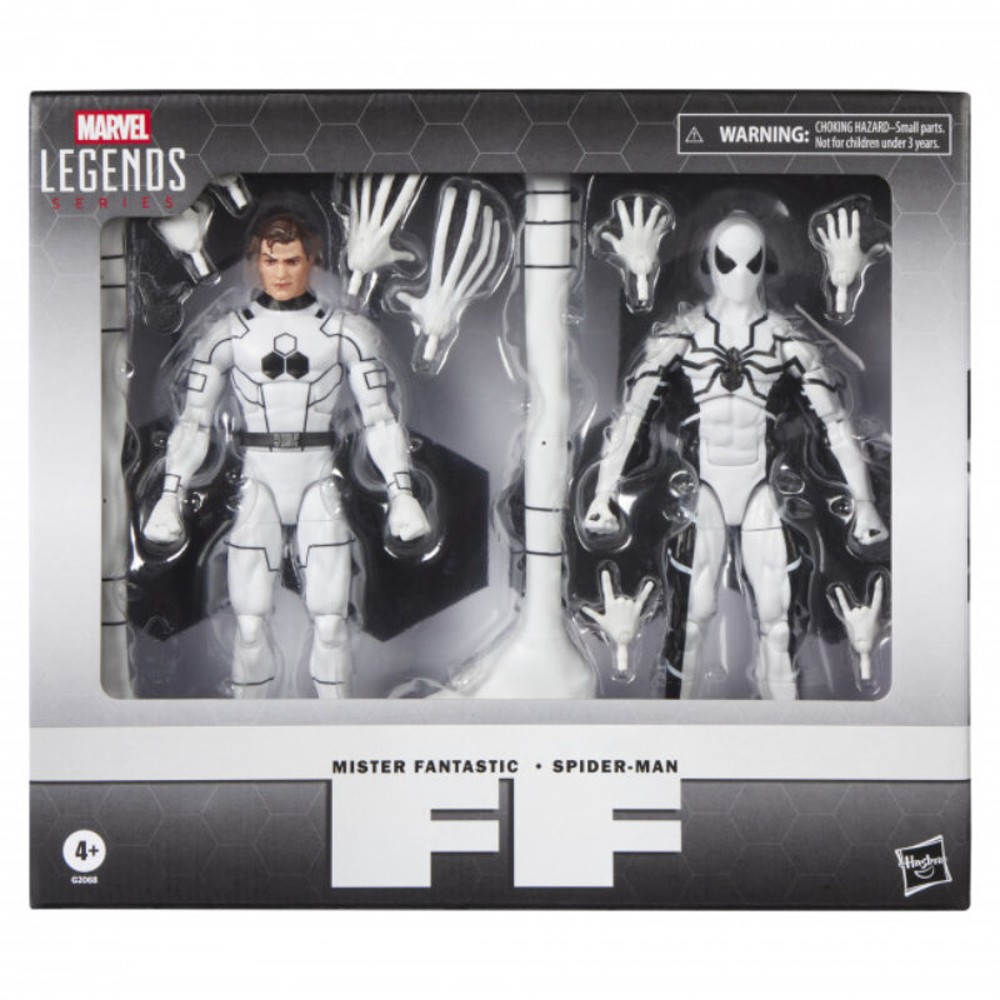 Marvel Legends Series Future Foundation Mister Fantastic and Spider-Man 2 Pack A