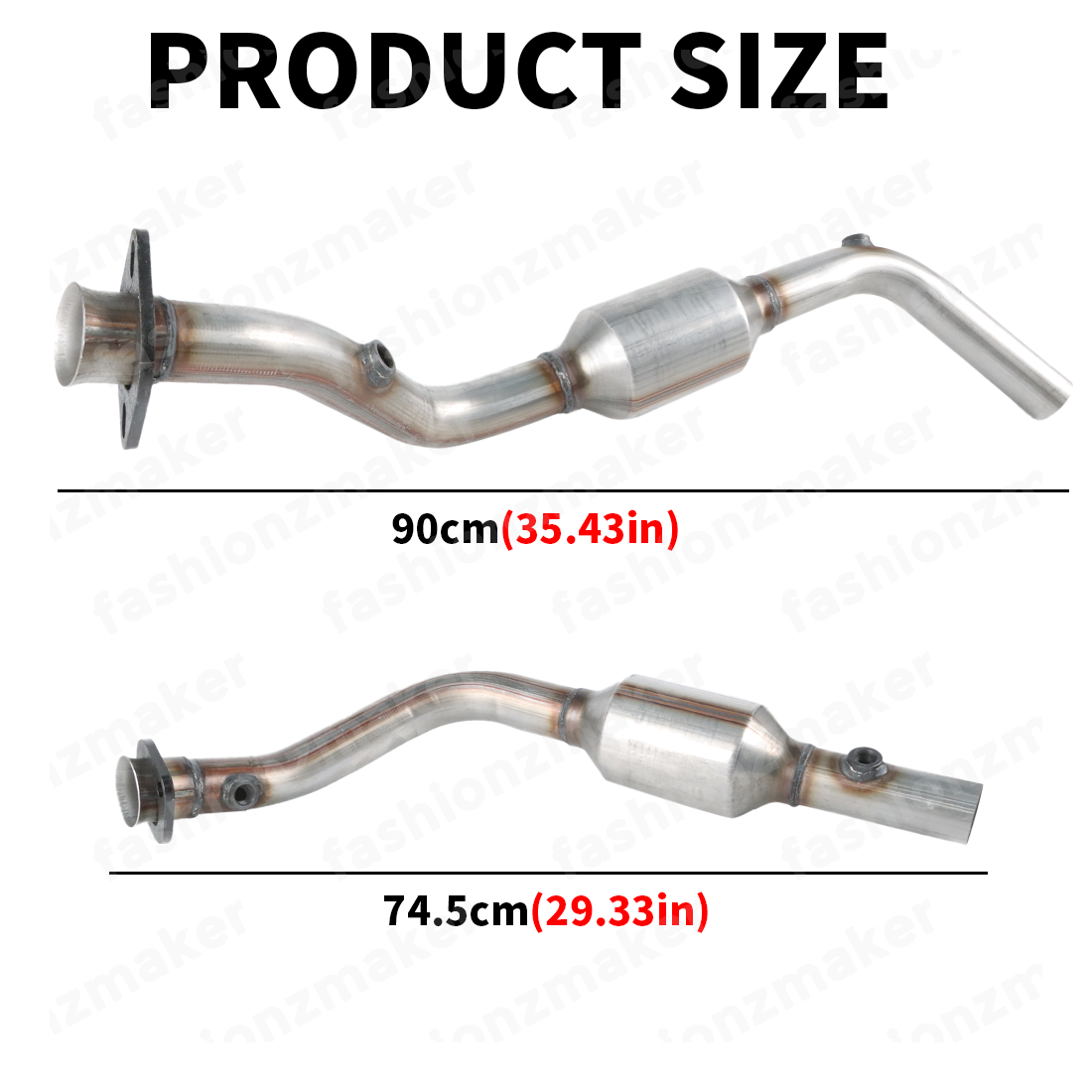 FOR 2005 2006 2007 Jeep Liberty 3.7L Catalytic Converter D/S & P/S