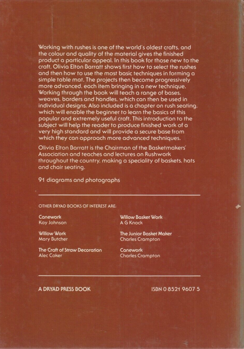 Rushwork - Olivia Elton Barratt | eBay UK