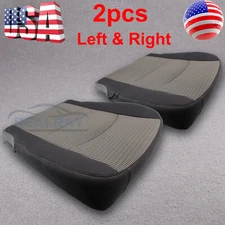 For 2009-2012 Dodge Ram 1500 2500 3500 Passenger Driver Bottom Cloth Seat Cover