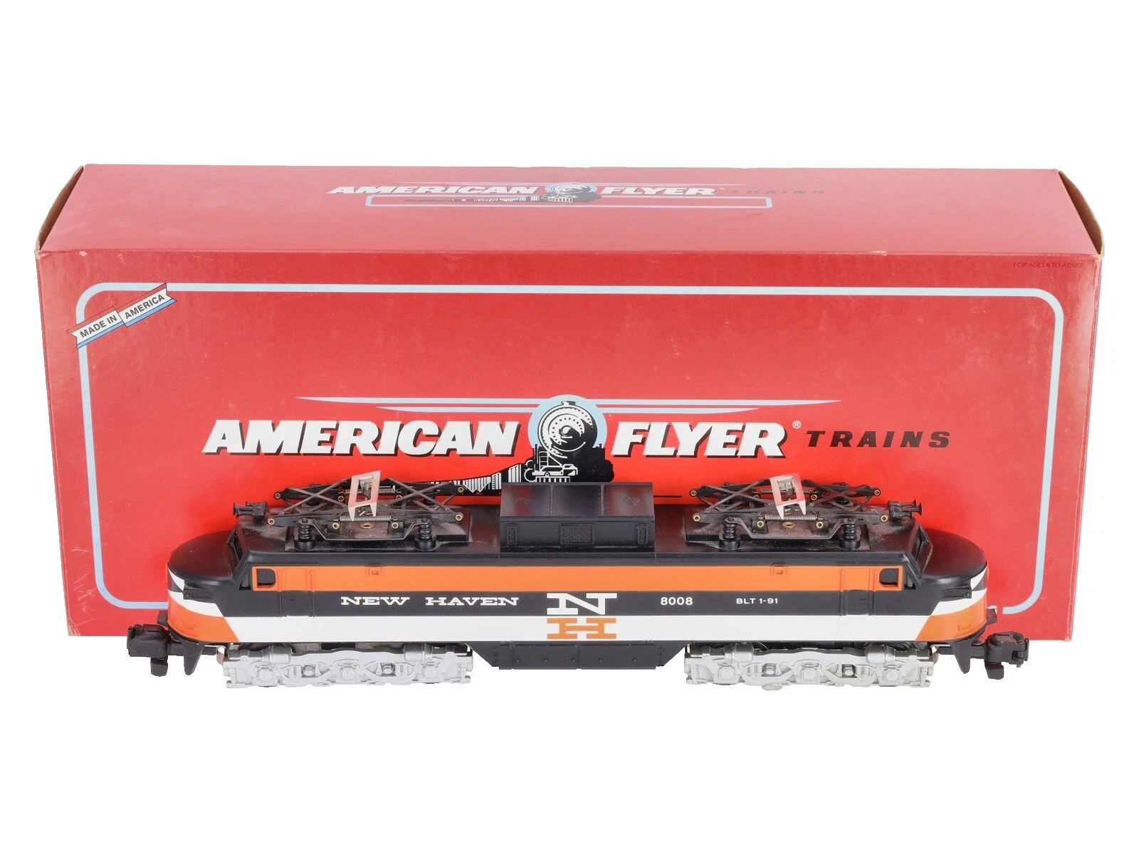 Modelo de Acero Prensado American Flyer trenes