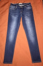 Levi's Size 16 REG 710 Super Skinny Girl's Stretch Denim Blue Jeans