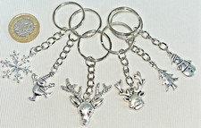6 CHRISTMAS KEYRINGS, ADVENT CALENDAR, CHRISTMAS CRACKER STOCKING, PRIZES,