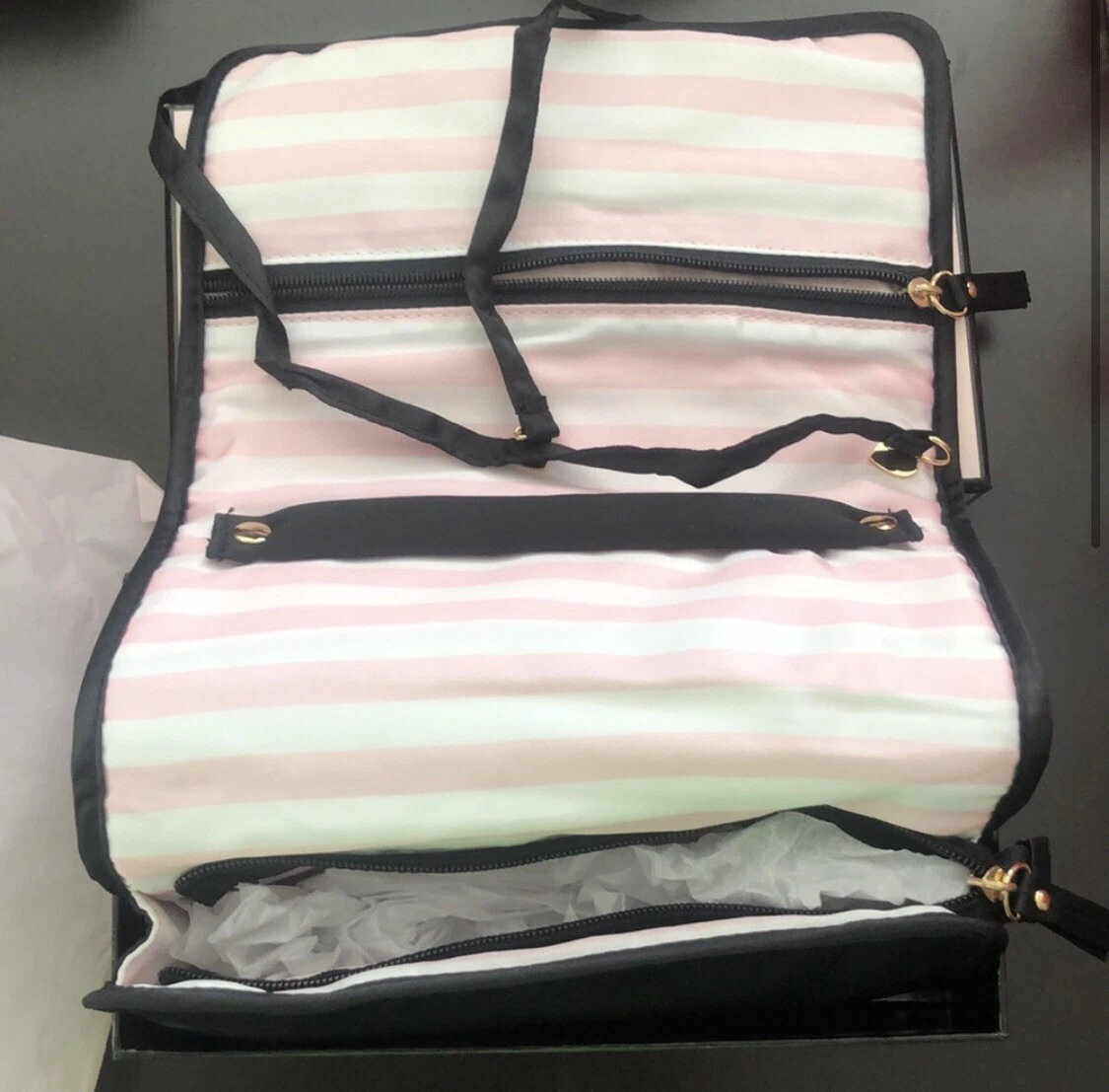 Victoria s Secret Limited Edition travel fold up makeup bag clutch