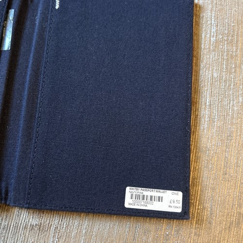Jack Wills Heritage Stripe Passport Holder - Picture 3 of 5