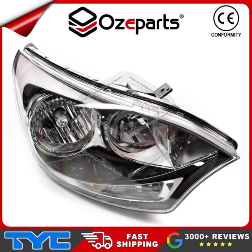 Set Pair LH+RH Head Light Lamp (No LED) For Kia Rio UB 3/5 Door Hatch 2011~2016 - Picture 4 of 4