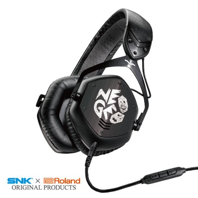 SNK x Roland V-MODA NEOGEO CROSSFADE LP2 Limited Collab Game \u0026 Music  Headphones | eBay