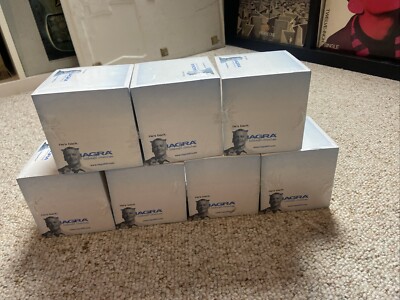 NEW Sealed Viagra Pfizer Sticky Post-It Note Pad New Sealed Lot Of 7 Pads 2004