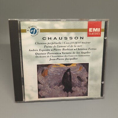 Chanson Perpétuelle - Concert En Ré Majeur - Poème De L'Amour Et De La Mer