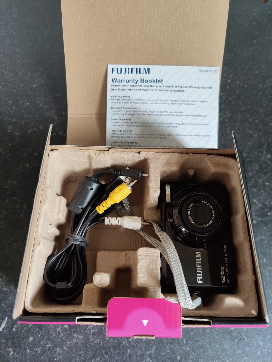 Fujifilm FinePix L55 12.0MP Digital Camera - Red for sale