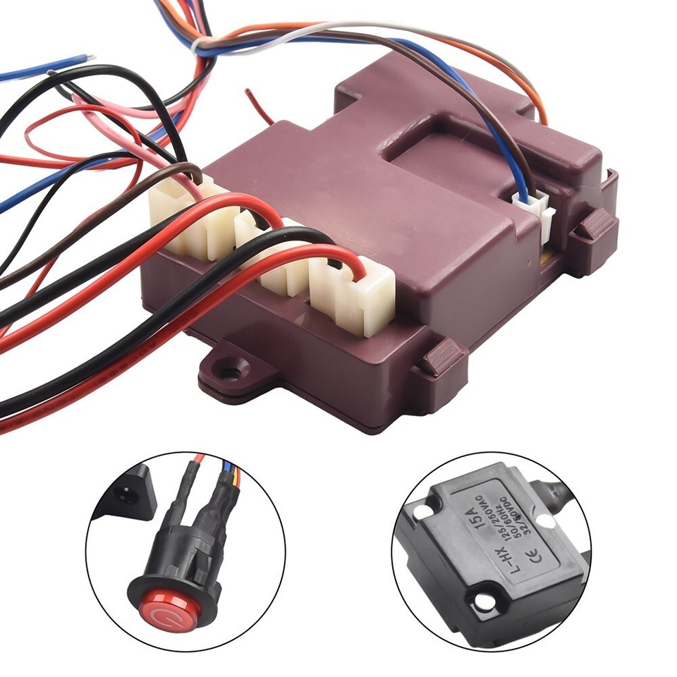 All inclusive Children's Electric Car Wire and Switch Kit Ready to