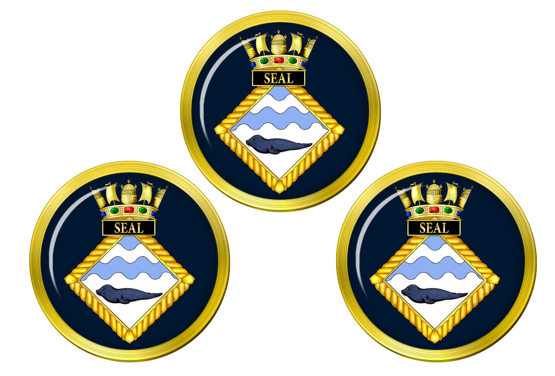 HMS Seal, Royal Navy Golf Ball Markers