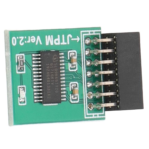 For MSI TPM 2.0 Module Strong Encryption 14 Pin LPC Interface TPM Module Board♫ - Afbeelding 3 van 22
