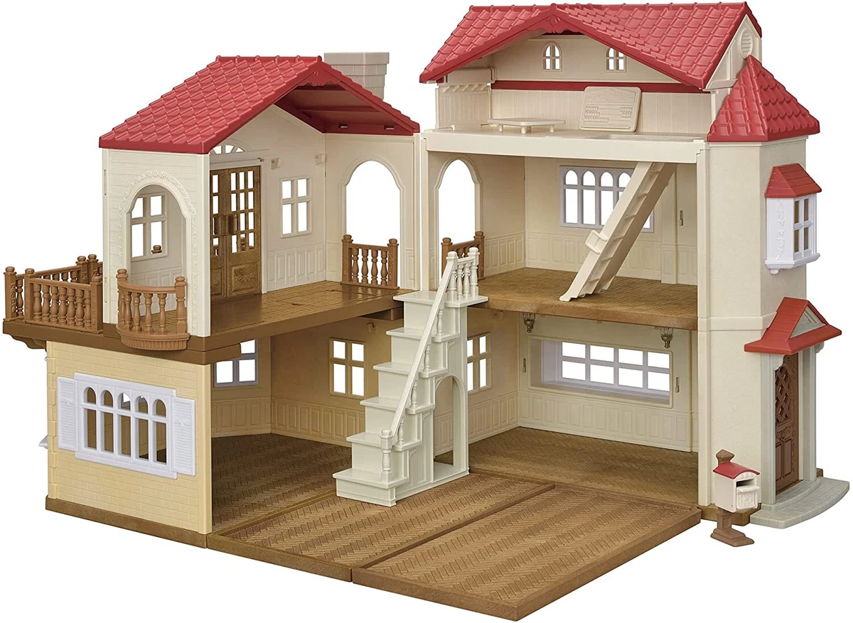 [Japan Toy Award 2022 Character Toy Category Excellence Award] Sylvanian  Families House Large house with red roof-Attic is a secret room-Ha-51// Big