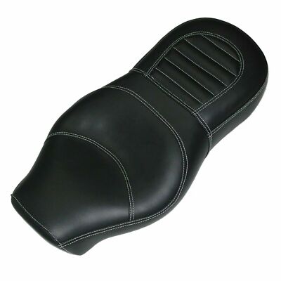 Custom Made Dual Seat White Stitched For Royal Enfield Interceptor 650cc