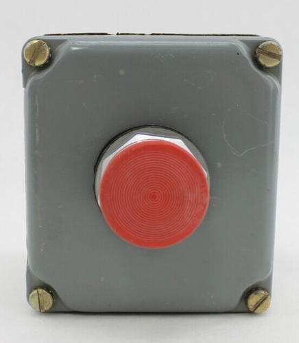 Square D 9001 KY-1 Ser A JJ Control Station With Pushbutton - Picture 2 of 12