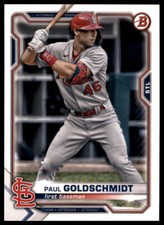 2021 Bowman #95 Paul Goldschmidt