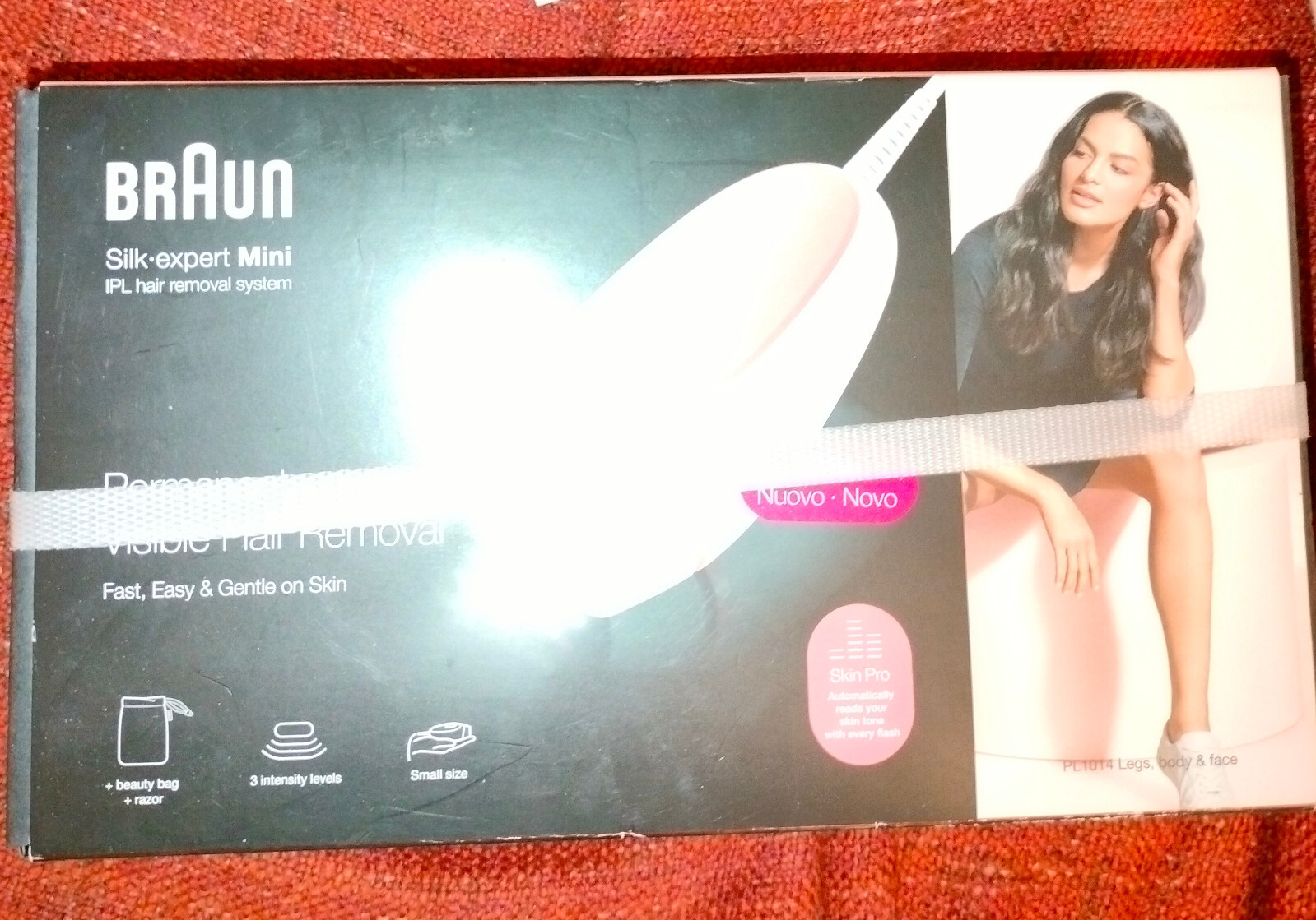 Épilateur lumière pulsée Braun Silk Expert Mini pour une routine beauté maison