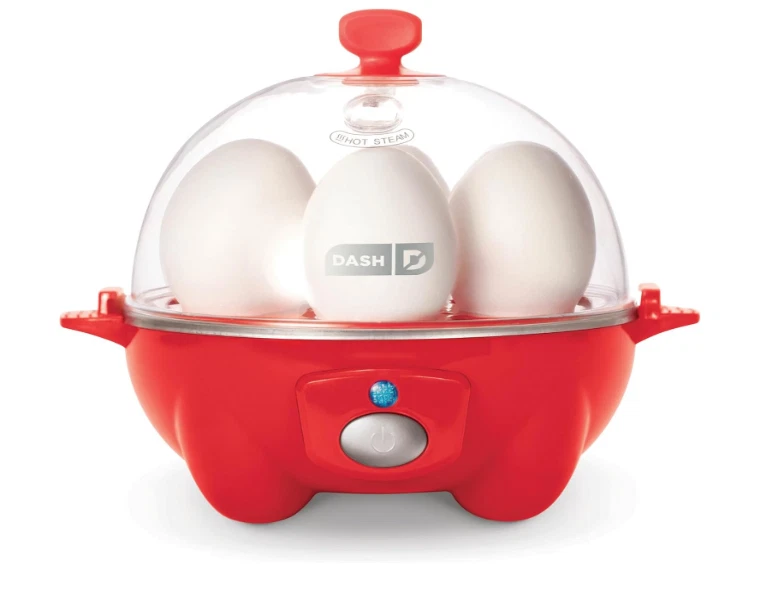 Dash Rapid 12-Capacity Electric Egg Cooker for Hard Boiled Poached Omelet 4 Types