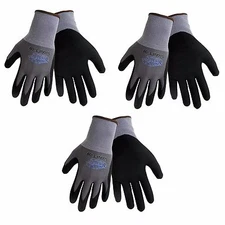 3 Pack Tsunami 500NFT®  Nitrile Grip Gloves Sizes XS-XXL