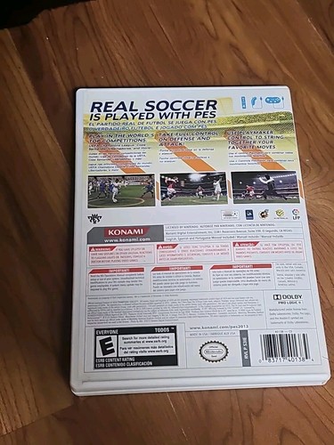 Pro Evolution Soccer 2013 Nintendo Wii Spiel komplett mit Handbuch Konami - Bild 5 von 5