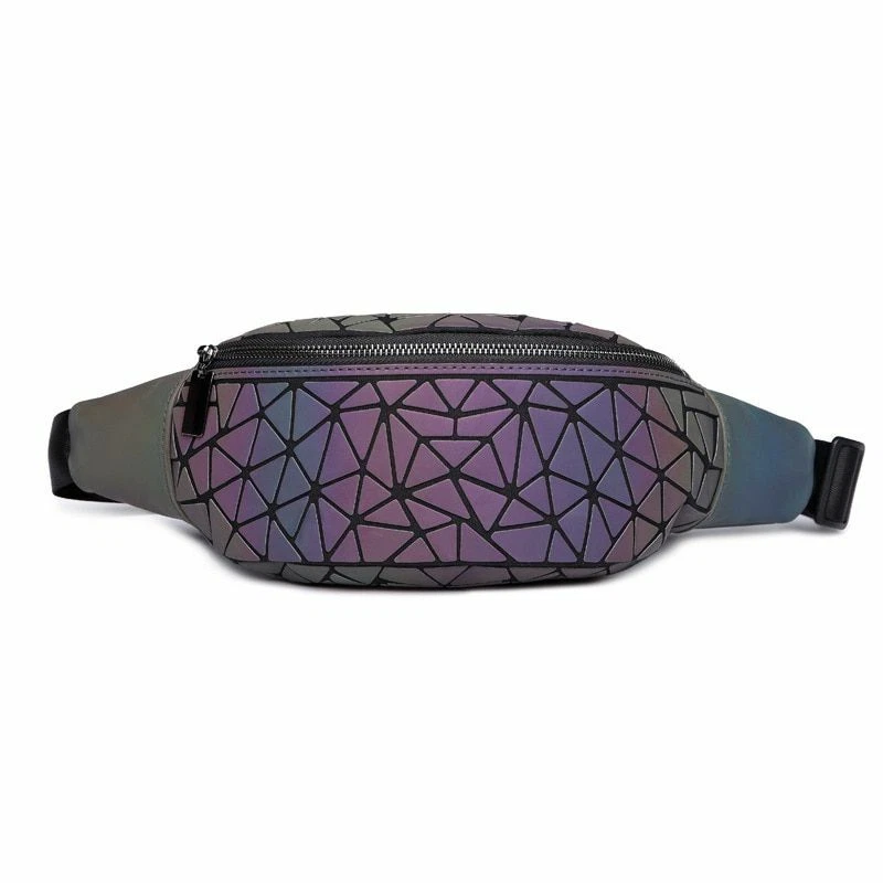 Mushroom Fanny Pack, Gradient Magic Women Men Waist Hip Bum Bag