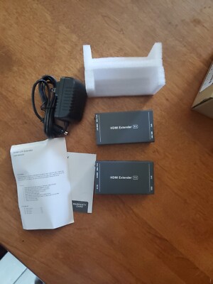 PWAY PW-HT202P HDMI Extender Ethernet 165ft/50m Cat5e/6 Full HD 1080P