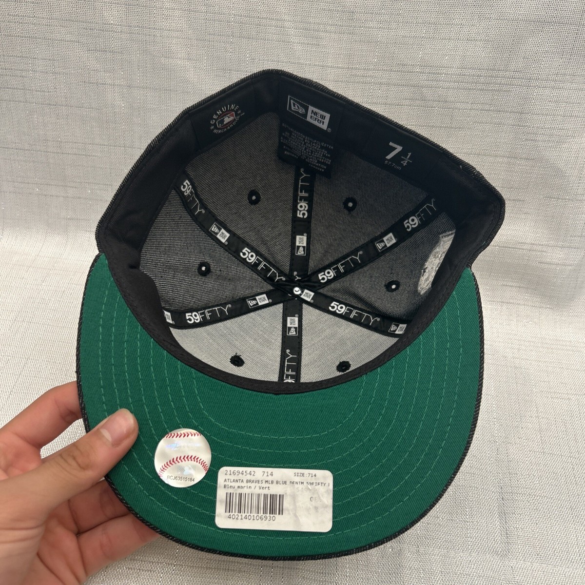 NEW ERA / Atlanta Braves 【7 1/4】新品未使用品 MyFitteds × New Era Atlanta Braves Silk Road Size 7 1/4