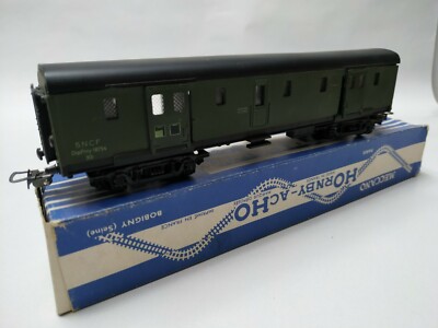 PMP / RATEAU METAL HO FOURGON A BOGIES OCEM 6 PORTES SNCF
