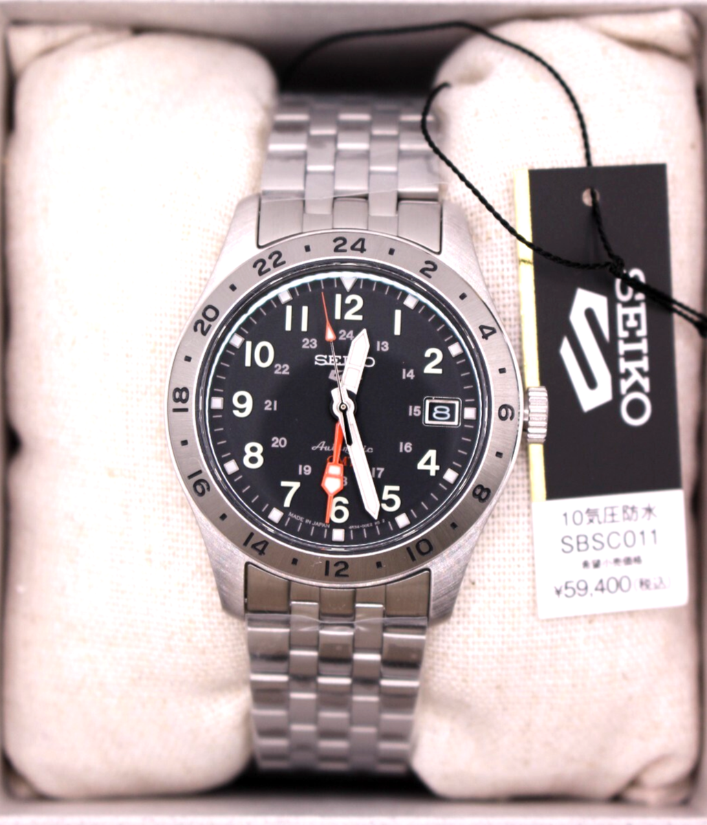 SEIKO Sports SBSC011 Field Sports GMT Mechanical Automatic Watch