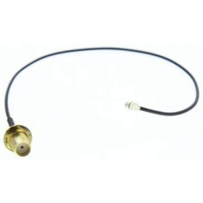 RS Pro 7942891 Coaxial RF Cable Female SMA-Female to U.FL 8in Black IP67 50 Ohms