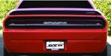Gts Styling Tail Light Center Cover Smoke 3pcs .fits Dodge Challenger 2008-14