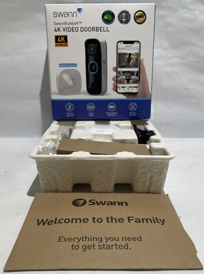 SwannBuddy4K Wireless Video Doorbell | SWIFI-4KBUDDY Open Box