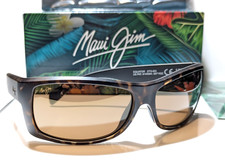 NEW Maui Jim Equator Dark Tortoise Polarized Mirror HCL Bronze Sunglass H848-10