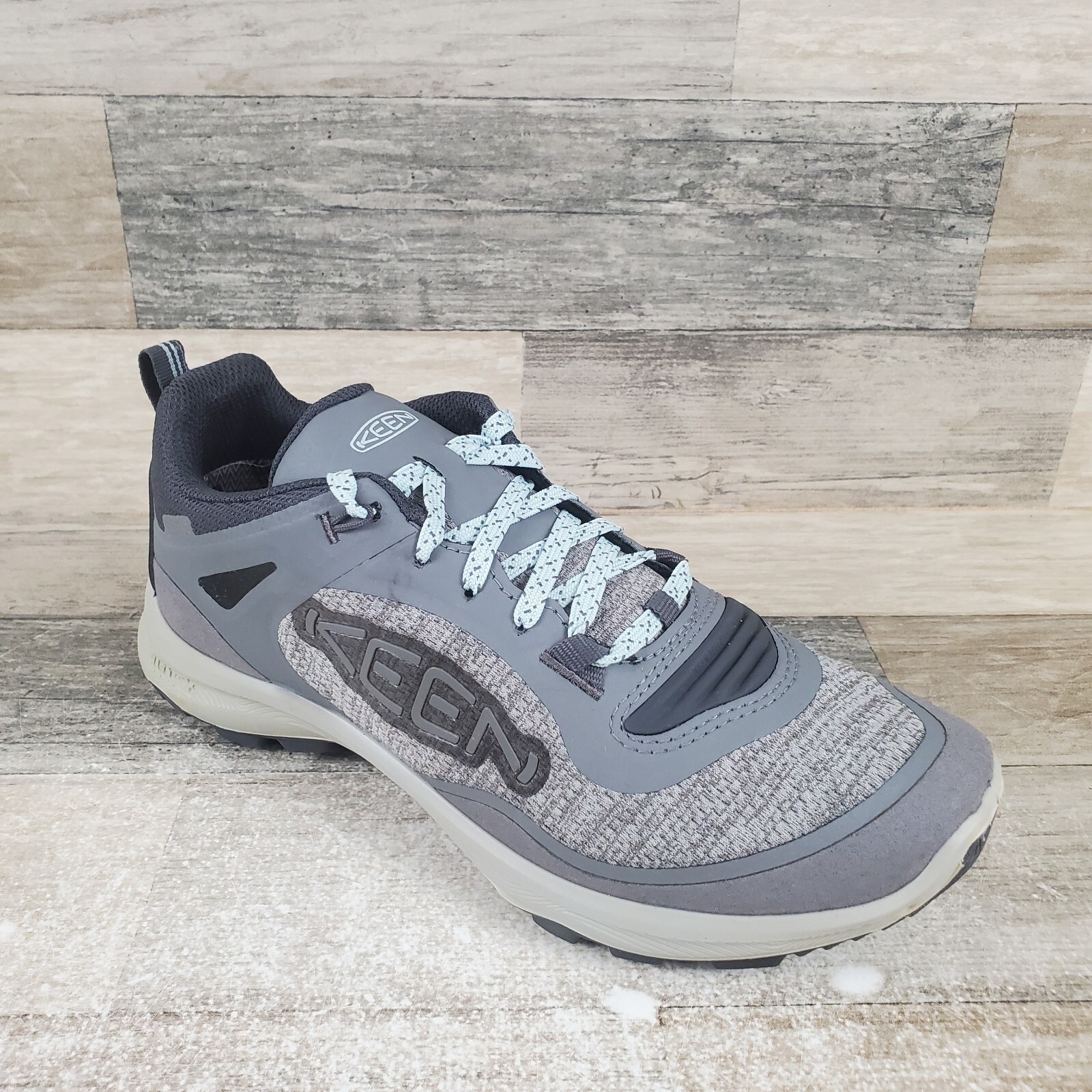 Scarpe donna Keen Terradora Flex WP taglia 7 running acciaio grigio nuvola blu sneakers