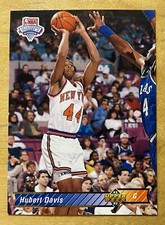 Hubert Davis Rookie 1992-93 Upper Deck NBA Draft #15 New York Knicks NM+